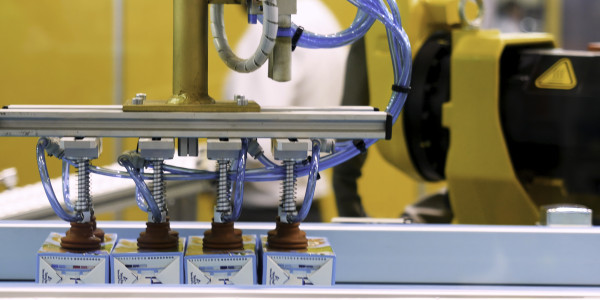 Robots Industriales / Robotización / Cobots Ciudad Real · Robot de Envasado Alta Velocidad (Pick and Place)